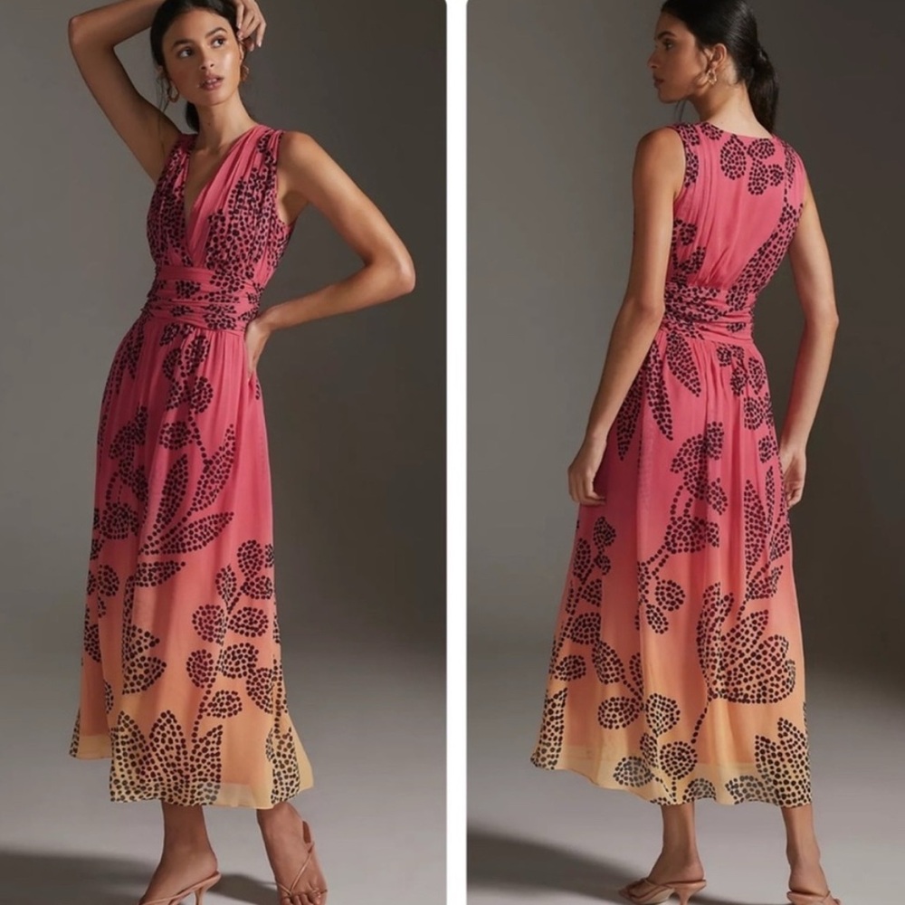 🌿Anthropologie Verb by Pallas Singhee Maxi Dress, Size S🌿